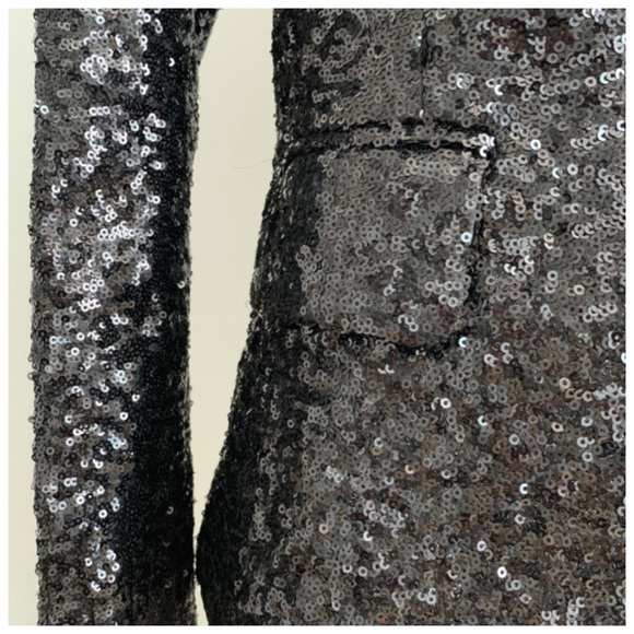 The JORREY Black Sequin Jacket - Picture 7 of 7